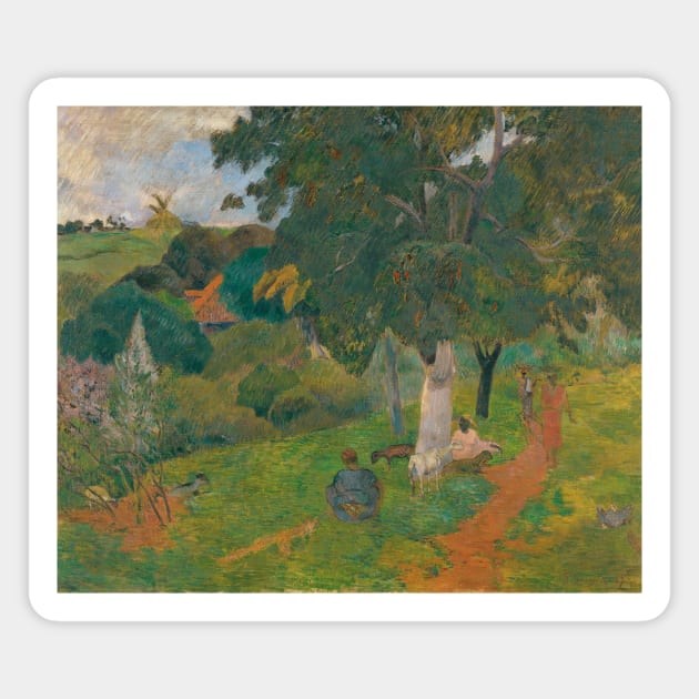 Coming and Going, Martinique by Paul Gauguin Magnet by Classic Art Stall